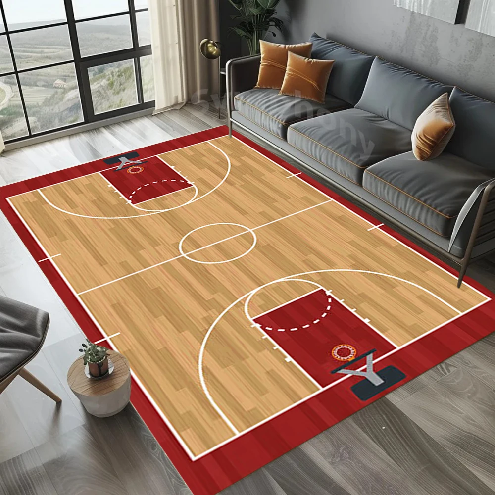 Outdoor Sport Area - Tappeto per Campo da Basket, Tappeto