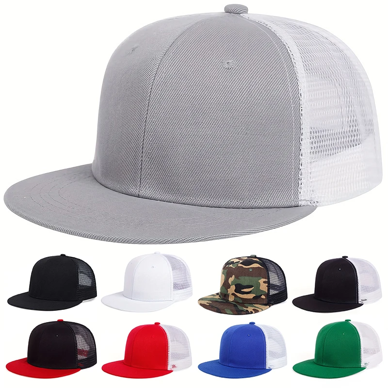 Outdoor Sports Net - Cappelli a Rete Unisex Stile Hip-hop,