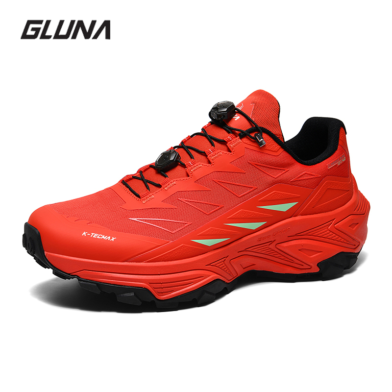Outdoor Sport Court - GLUNA Scarpe da Trekking per Uomo,