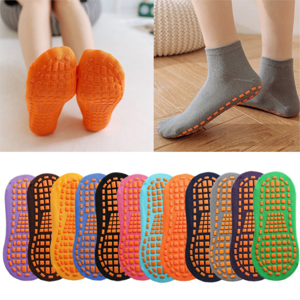 Trampoline Park Sock - Calzini antiscivolo per bambini in cotone
