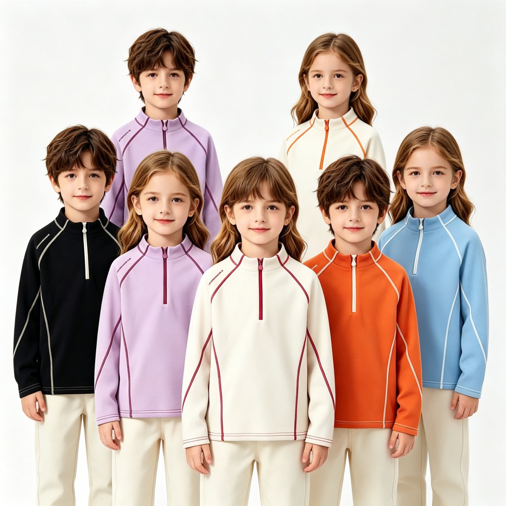 Felpa in pile con mezza zip pe - Outdoor Sport Activities For Kids recensione e prezzo