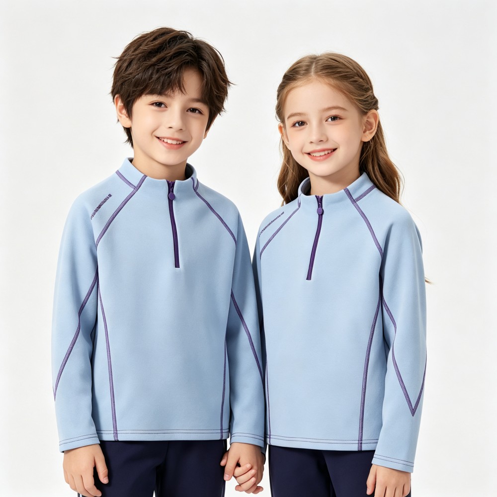 Felpa in pile con mezza zip pe - Outdoor Sport Activities For Kids recensione e prezzo